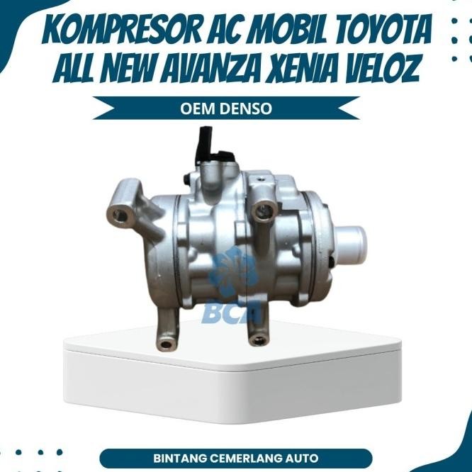 Kompresor Veloz Compressor Ac Toyota All New Avanza Veloz Denso