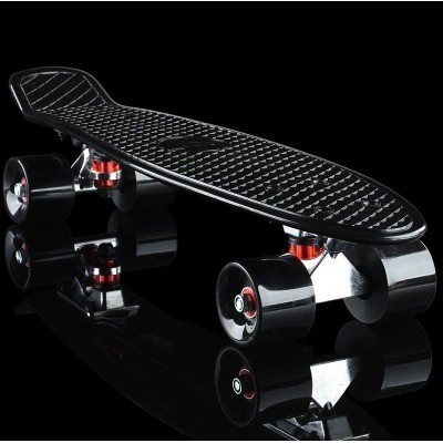 HoXiLe Skateboard Banana Board Untuk Anak-anak Dewasa Pemula Pelatihan Skateboard Penny Board Mainan