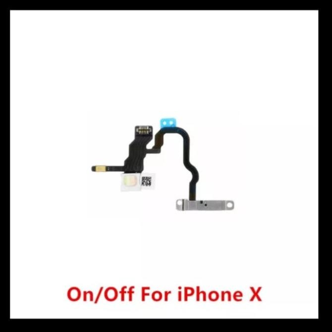 Sparepart hp / FLEXIBEL ON OFF IPHONE SERI X XR XS XSMAX ORIGINAL