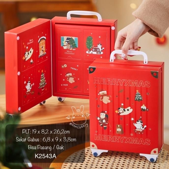 =====] Kotak Natal Premium K2543 Christmas Box