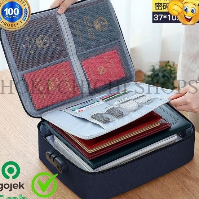 

LITCOVE - TAS STYLISH PENYIMPANAN DOKUMEN ORIGINAL CC #GRATISONGKIR