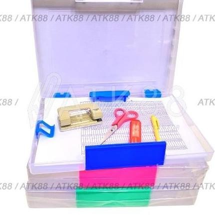 

DOCUMENT FILE BOX GUNINDO DFB F4 FOLIO TAS DOKUMEN PLASTIK NEW !!