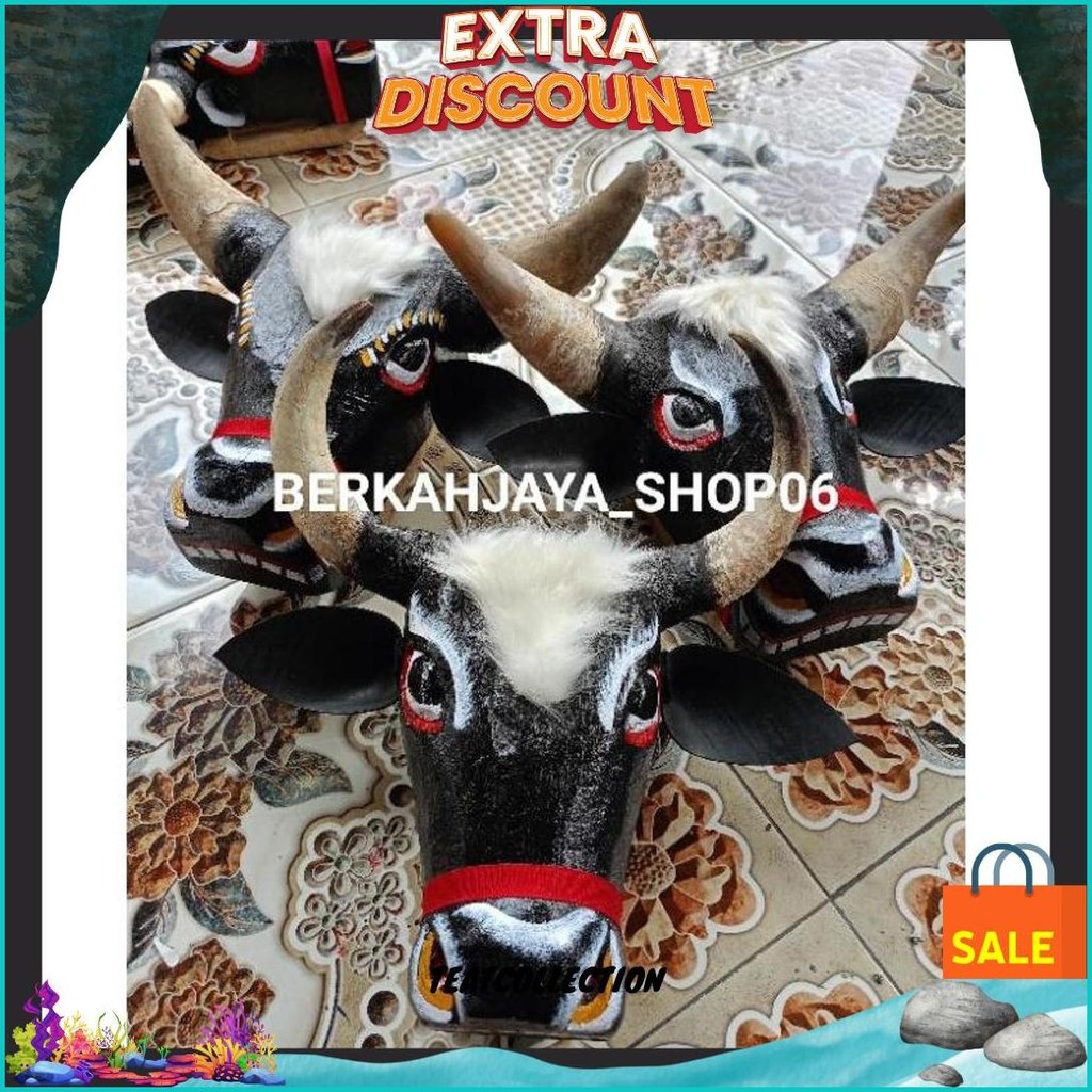 Bantengan Murah Tanduk Asli (Tanduk Sapi Asli) Murmer