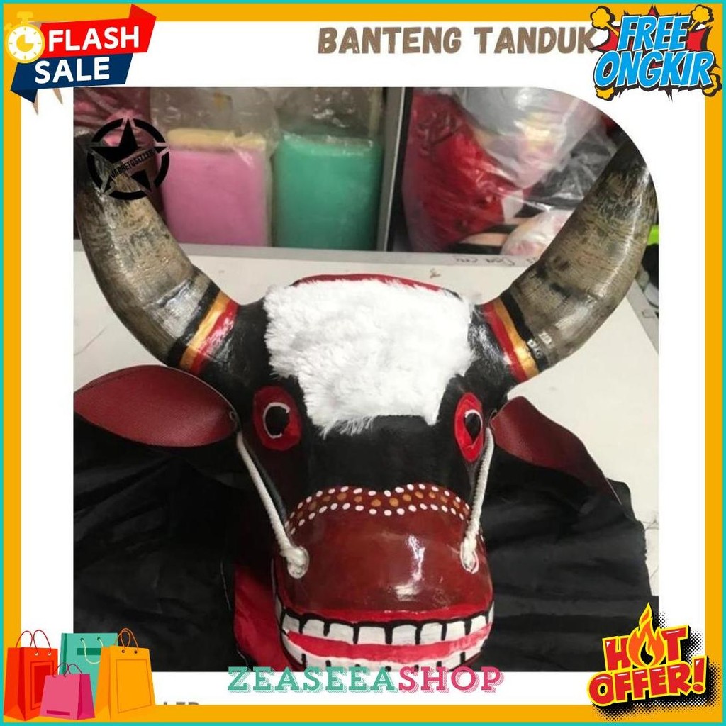 Bantengan Sungu Asli Sapi || Bantengan Tanduk Asli || Bantengan Tanduk Asli Super Kuat Murah Meriah 