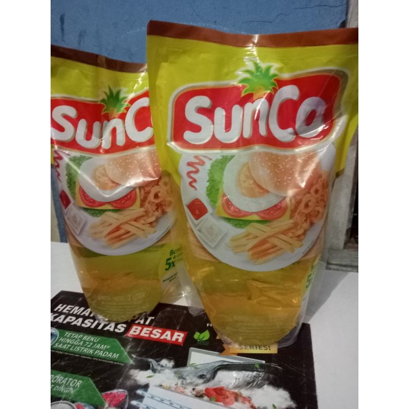 

Minyak goreng Sunco 2 liter _aironronunaa
