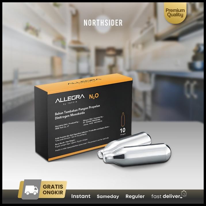 

Whipper Cream Charger Allegra N2O Nitro Coffee