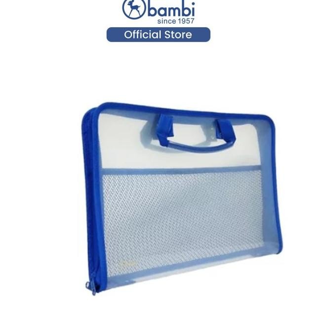 

RF27 BAMBI TAS ZIPPER BAG FOLIO TAS BERKAS JUMBO MAP DOKUMEN MAP