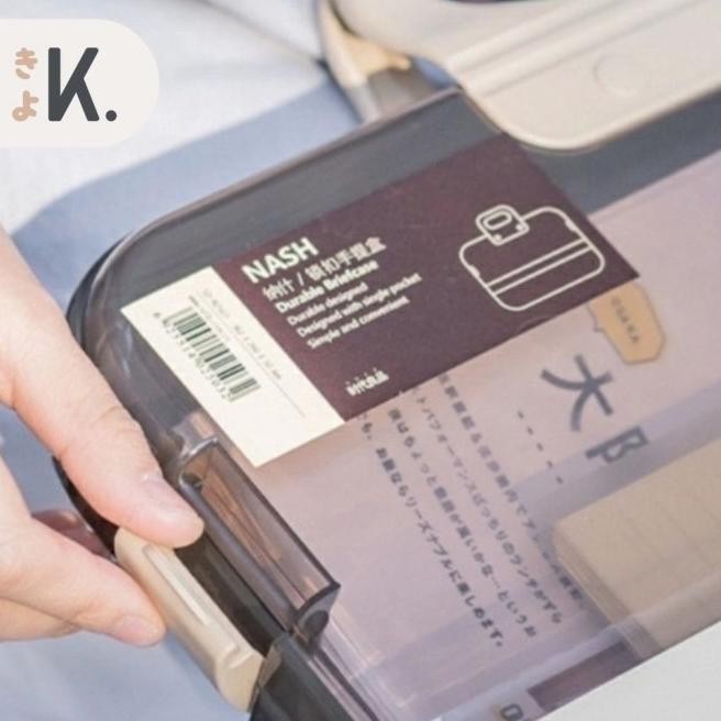 

NEW TAS KOPER PLASTIK TEBAL UNTUK DOKUMEN / KERTAS / ALAT TULIS KANTOR