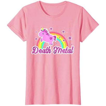 Kaos Festival Musik Death Metal Lucu Ironis Keren Unicorn |ucR5HQPR|