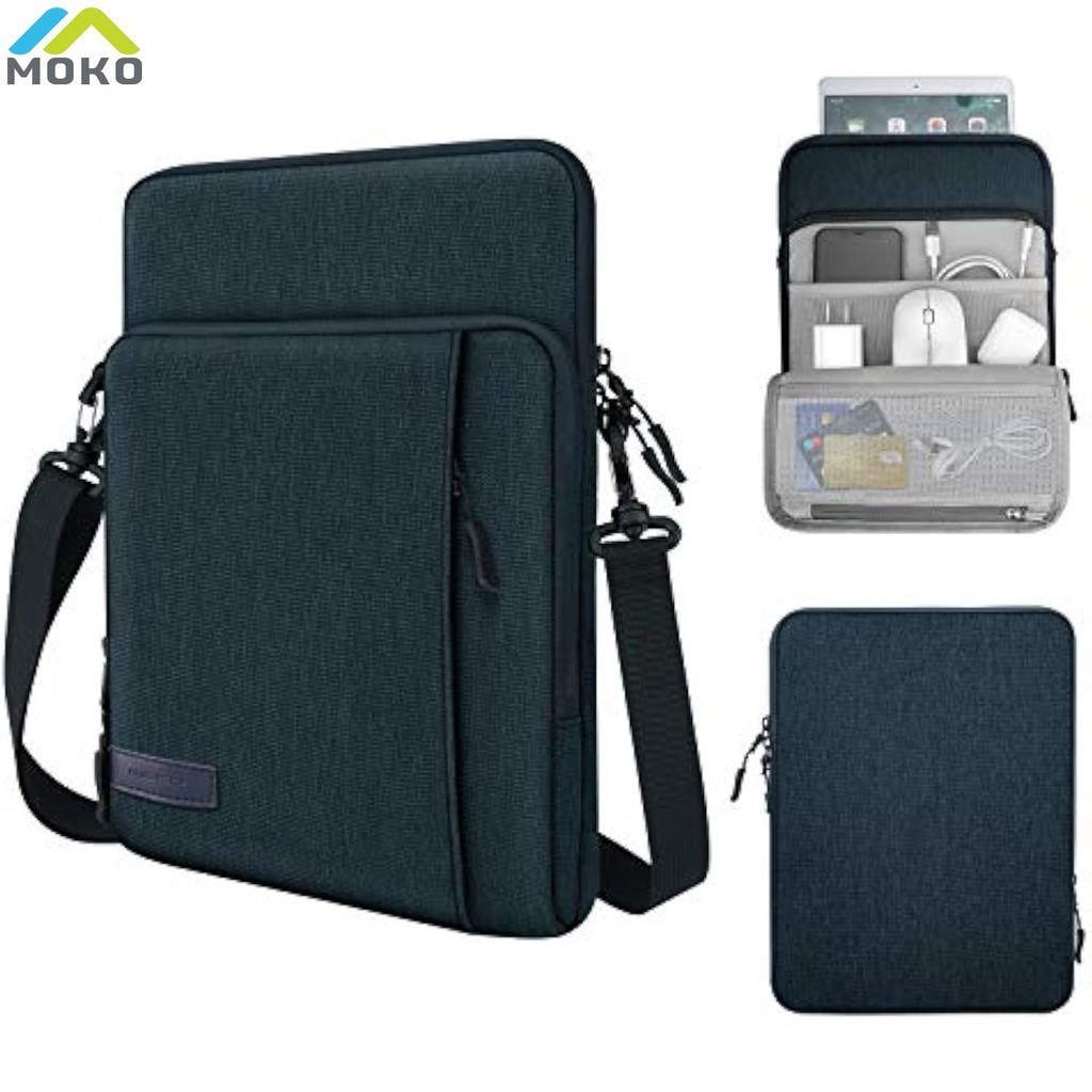 

Tas Sarung Laptop MoKo untuk 13,3-14 Inci, Tempat Pembawa Notebook dengan Kantong Cocok untuk MacBook Pro M3/M2 14" /13" M2/M1 Pro/M1 Max 14.2 2023-2021/Air 13.6" M2 2022, Surface Pro 9/8 1 |j9opM48g|