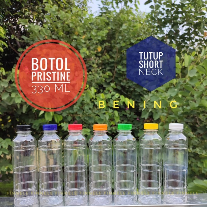Botol Plastik 330 Ml Sn - Botol Pristine - Botol Almond - Botol Amdk