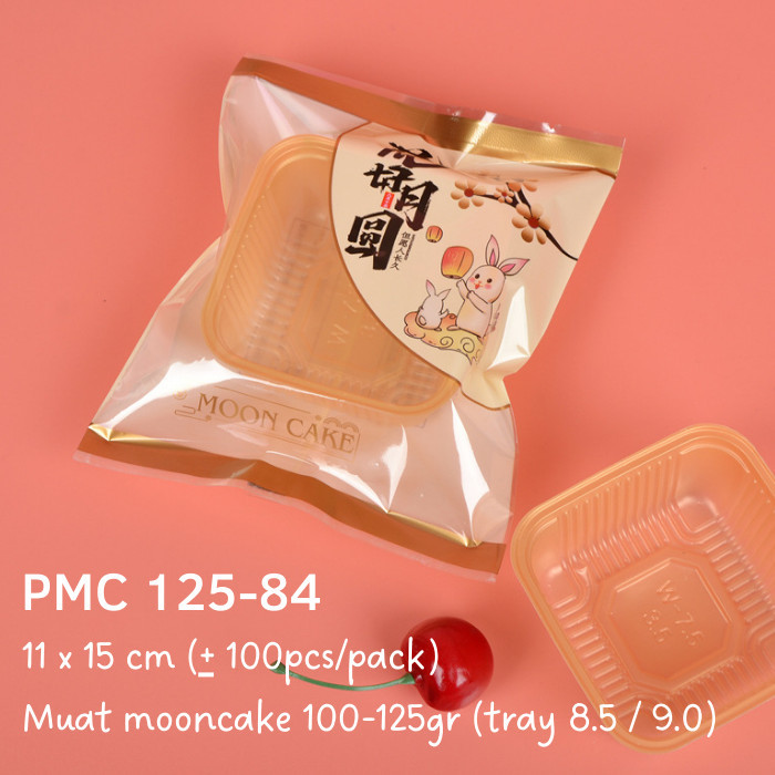 

TERMURAH - Plastik Mooncake 100gr - 125gr PMC 125-84 Kue Pia Bulan Snowskin Mochi