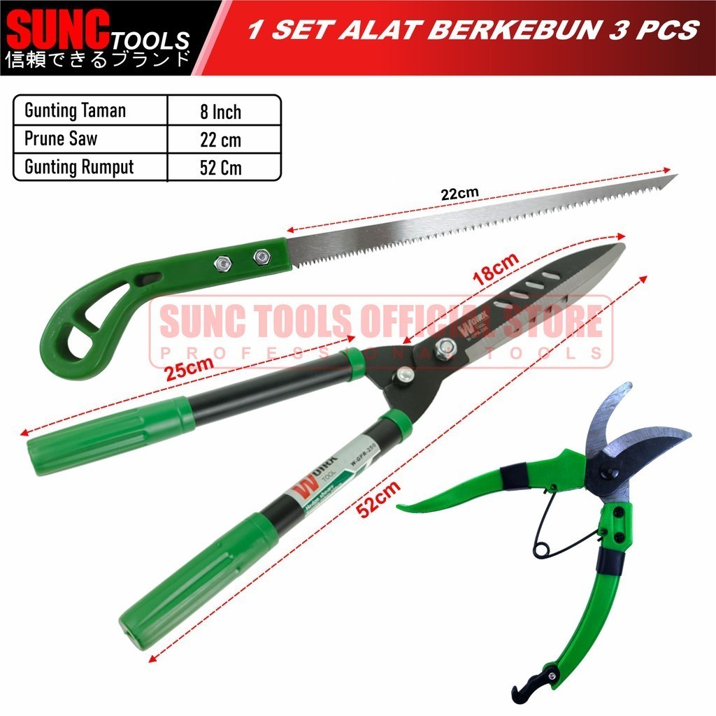 

Gunting Rumput Gergaji Lancip Gunting Taman 1 SET Perkakas Taman 3 pcs |03QuDvHC|