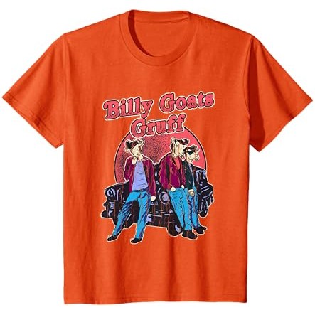 Kaos Billy Goats Gruff Unik Retro Vintage Goat Lover |F5dwCvLH|