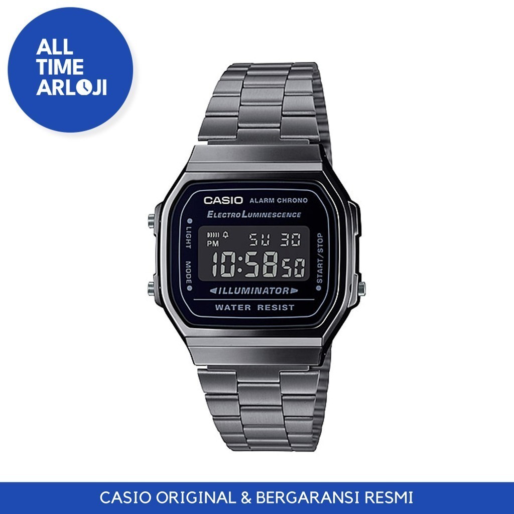 Jam Tangan Casio General A168WGG-1BDF