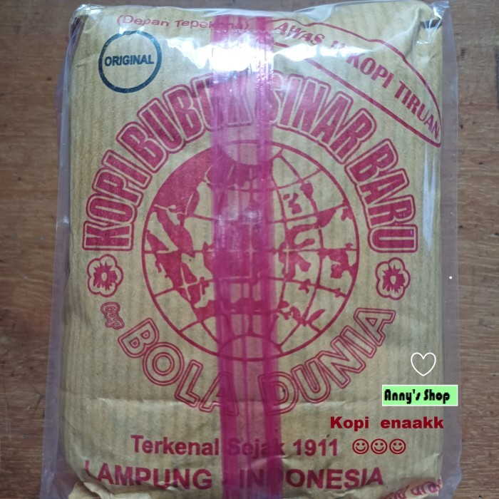 

Termurah Kopi Lampung Bubuk Sinar Baru Bola Dunia Enak 500 Gram
