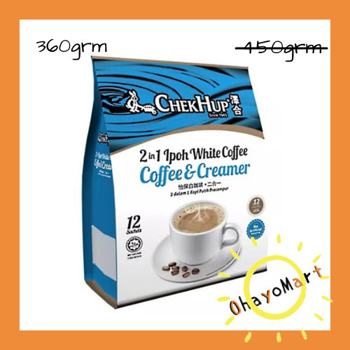 

Terlaris Chek Hup White Coffee 2 In 1