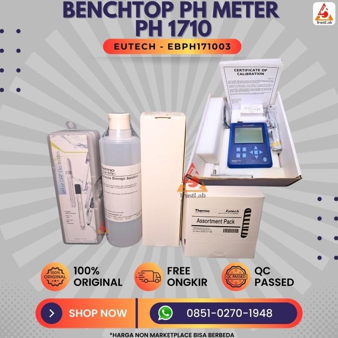 PH Meter Eutech PH 1710 Eutech EBPH171003 PH Meter Eutech PH1710