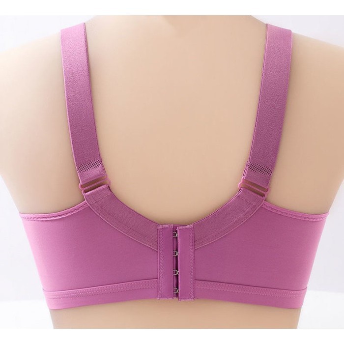 Bra Wanita Cup Besar Renda Tanpa Kawat Bh Jumbo Motif Bunga Bigsizeibu