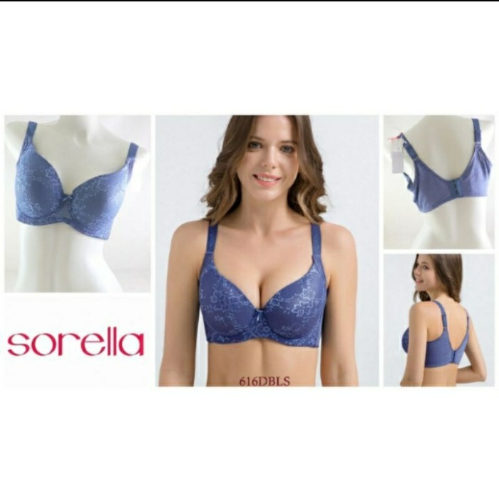 34C 34D 36C 36D 38C 38D 40C 40D Bra Sorella Big Size Jumbo Bs616