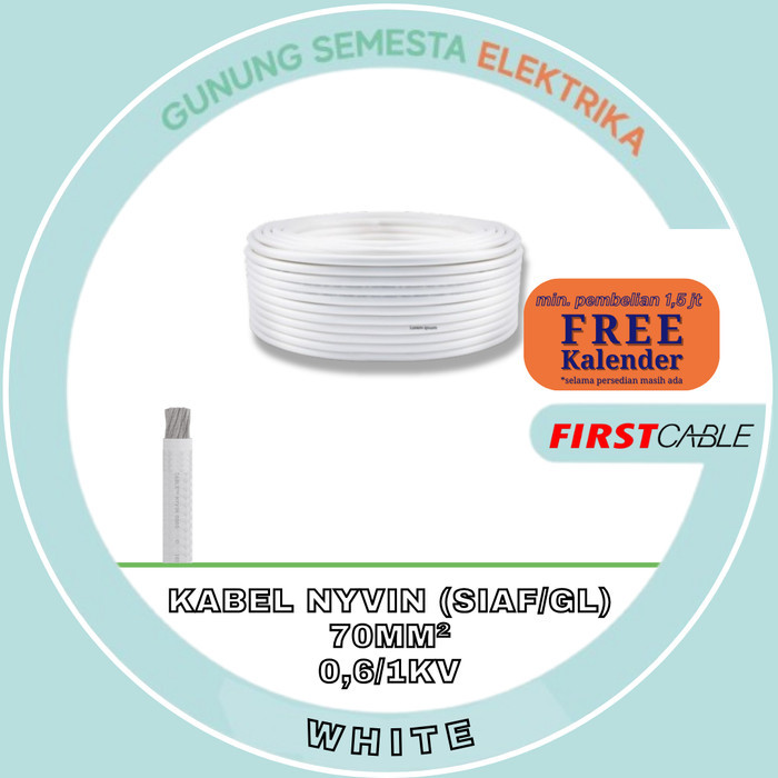Nyvin (Siaf/Gl) 70Mm2 0,6/1Kv Up To 200C *First Cable*