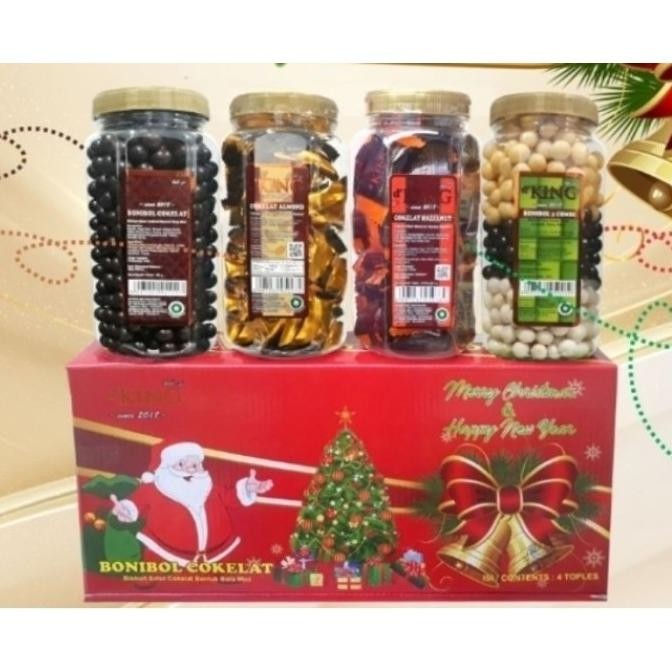 

Cokelat Bonibol Special Natal dan Tahun Baru 1 Dus isi 4 Toples PS