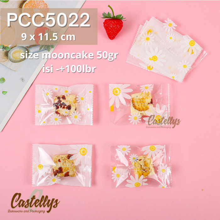 

NEW Plastik Mooncake 50gr PCC 5022 Mooncake Pia Mochi Snowskin Kue Kering