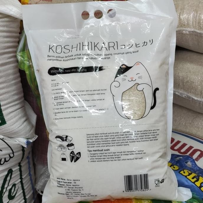 

Beras Jepang Koshihikari 5KG (Original 100%) Td