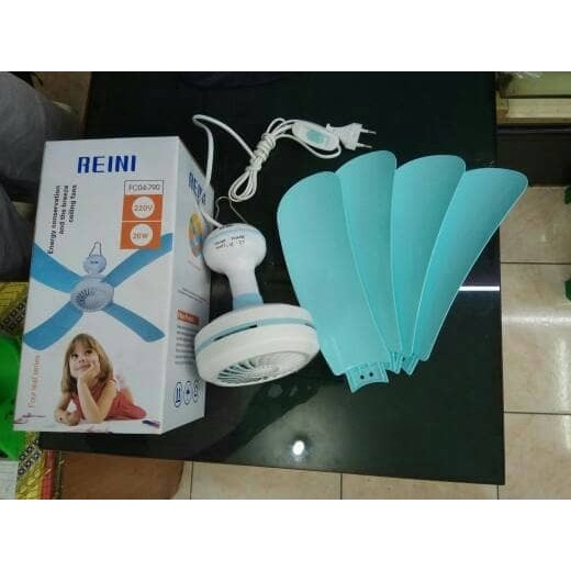 Kipas Angin Gantung Reini 18 Watt - Kipas Angin Mini - Kipas Gantung