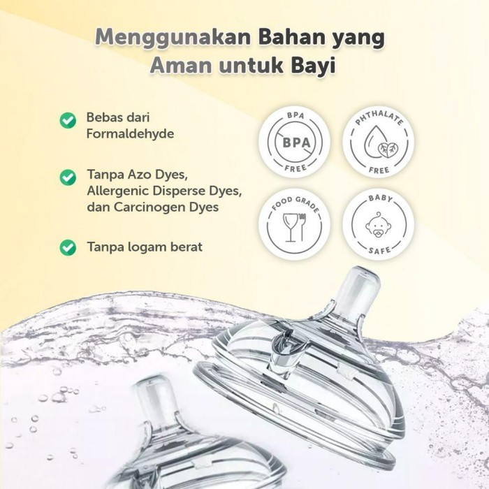 Mama'S Choice Dot Bayi Cadangan Spare Nipple Untuk Anti Colic Bottle