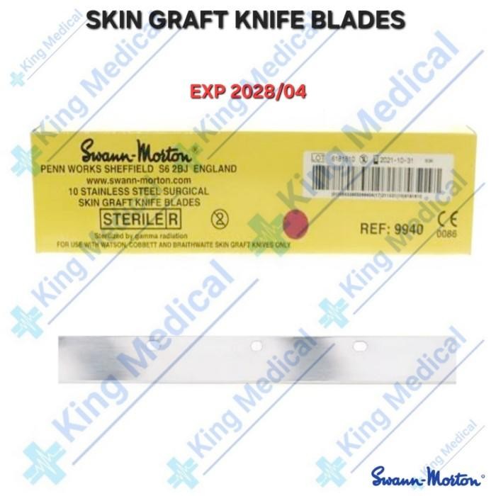 

Mata Pisau Humby Skin Graft Blade 158Mm Swann Morton Eceran