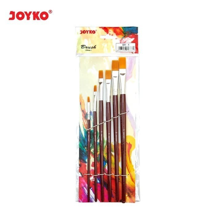 

NEW Brush / Kuas Cat Air / Cat Minyak / Lukis / Acrylic Joyko BR-4