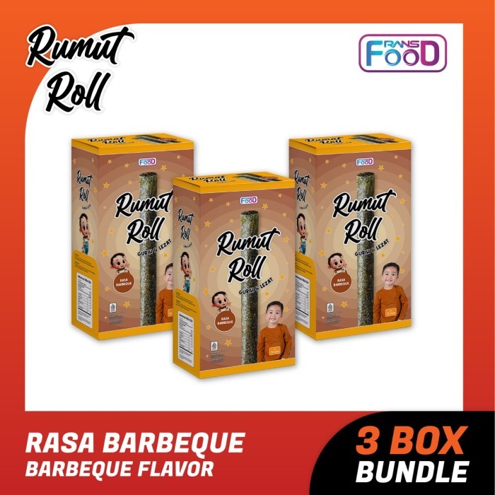 

Rumut Roll Rasa Barbeque 4gr - Bundling 3 Box