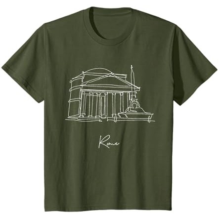 Kaos Arsitek Arsitektur Vintage Pantheon Roma |SVVfyVGd|