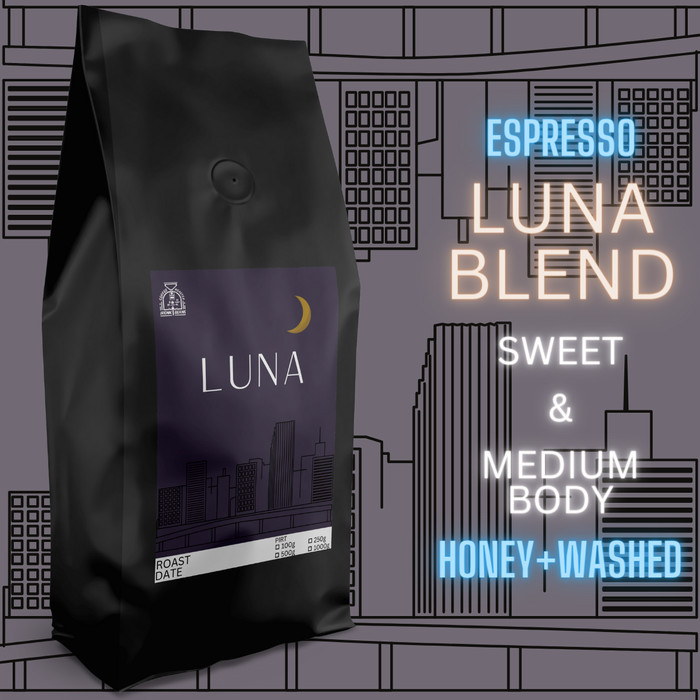 

Luna Blend - Full Arabika Honey Washed - 1000 Gram - Sweet