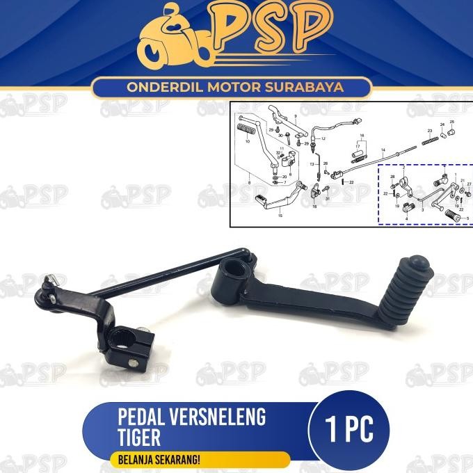 Sale Pedal Versneleng Tiger - Pedal Operan Gigi Persneling Tiger