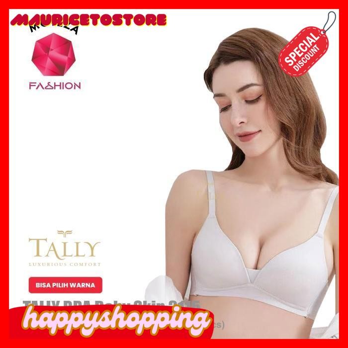 TALLY BRA WANITA - BH 3115 - BABY SKIN SEAMLESS BUSA TIPIS TANPA KAWAT PALING DICARI