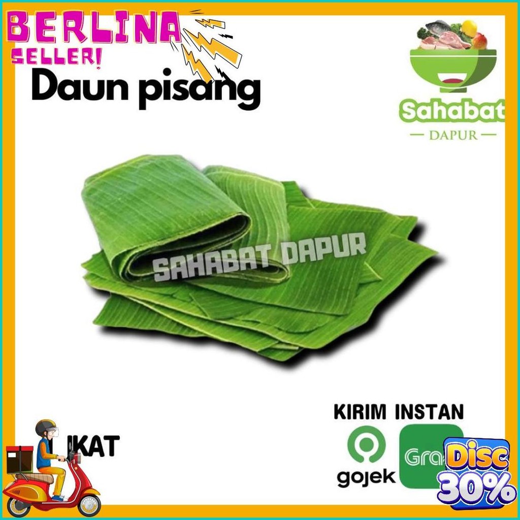 

Daun Pisang Muda / Daun Pisang 1 Ikat - Sahabatdapur (Cod)