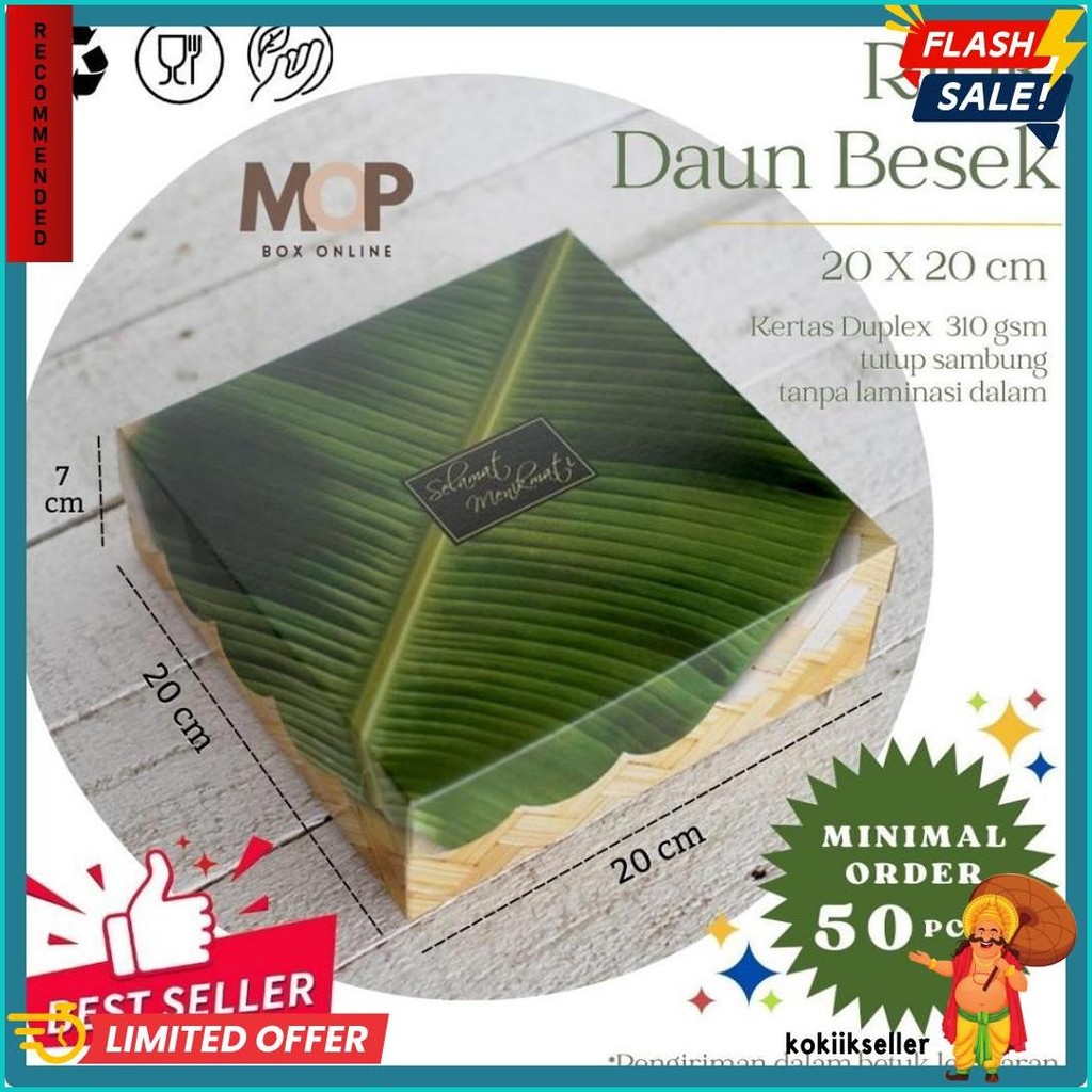 

Kotak Nasi 20X20 R10K Daun Besek Daun Pisang Box Nasi Katering Murah Estetik Kotak Daun Kotak Nikah Hampers (Order Sebelum Ketinggalan)