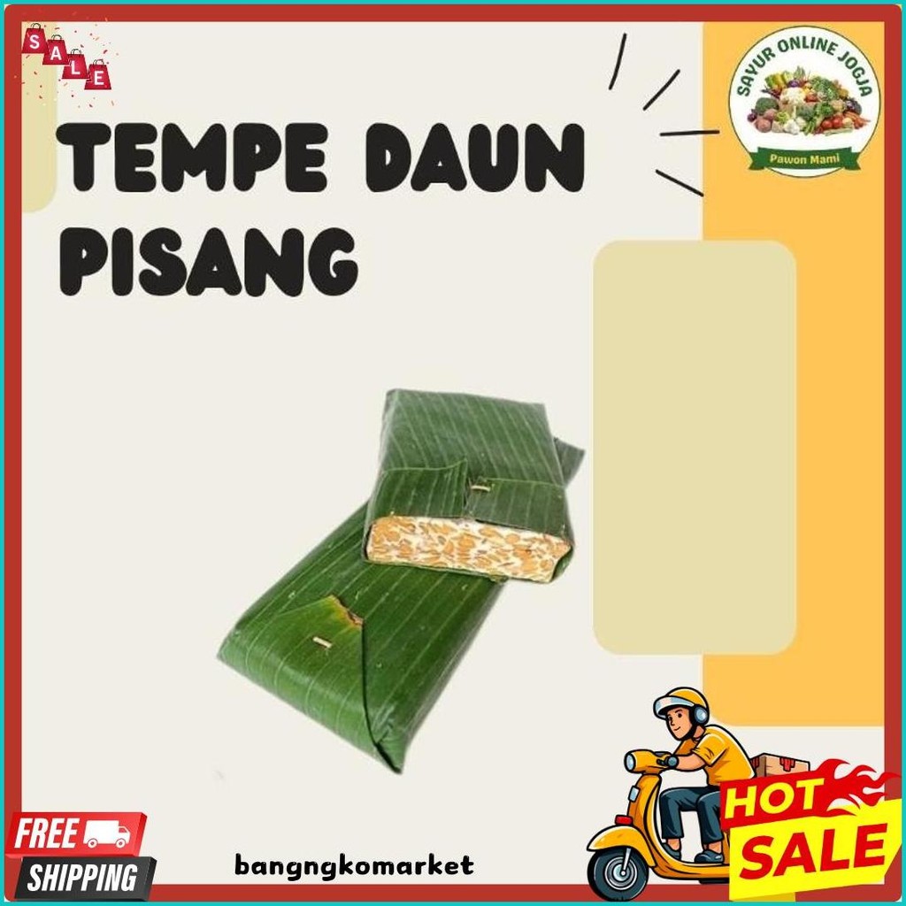 

Tempe Daun Pisang - Pawon Mami Sayur Online Jogja (Lagi Diskon)