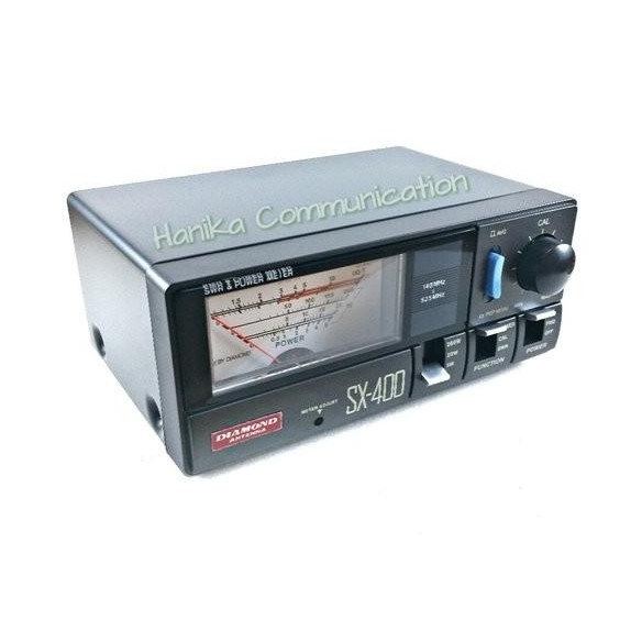 Diamond Antenna SX-400 SWR Power Meter SX400 HT Kabel Frekuensi Antena