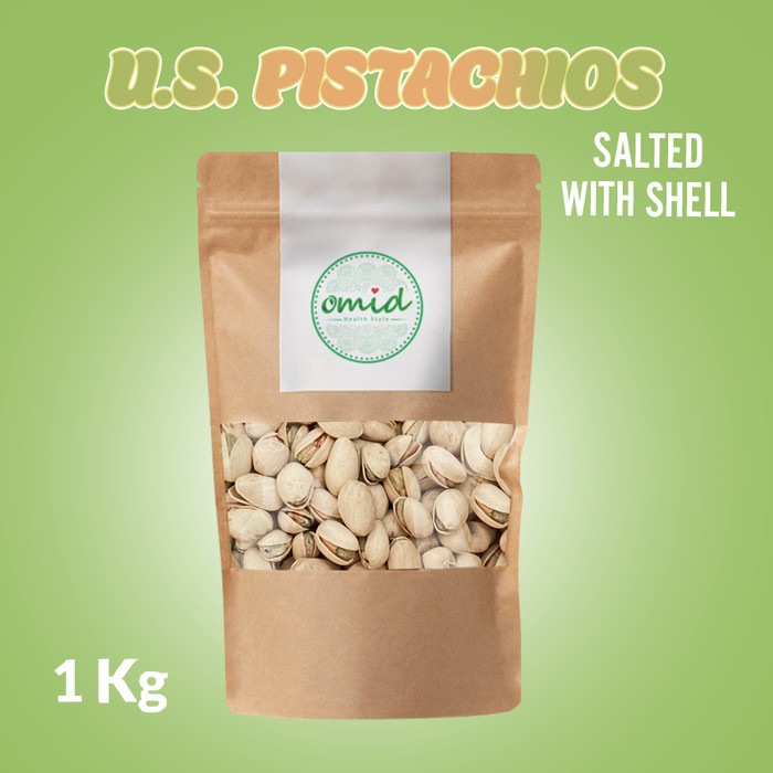 

Pistachio roasted salted (With shell) USA 1KG