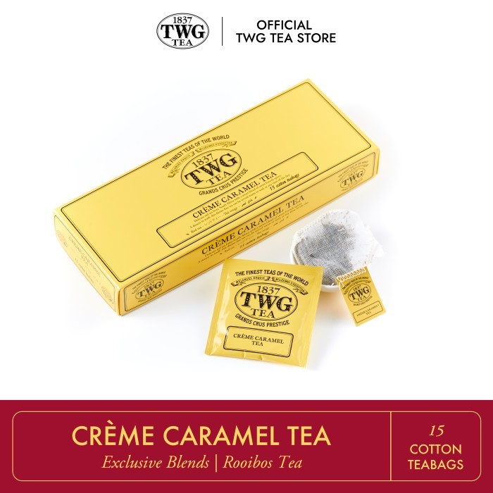 

TWG Tea Crme Caramel Tea, Cotton Teabag