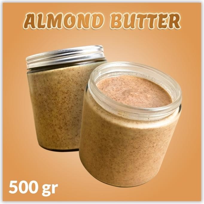 

Almond Butter (Selai / Mentega Kacang Almond Gurih) 500Gr