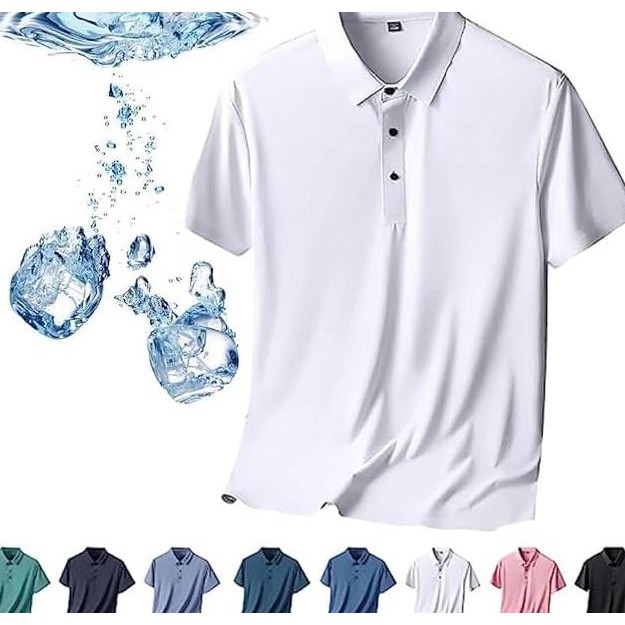 Kaos Kerah Pria Dry Fit Seamless Tanpa Jahitan Jumbo Ukuran Besar