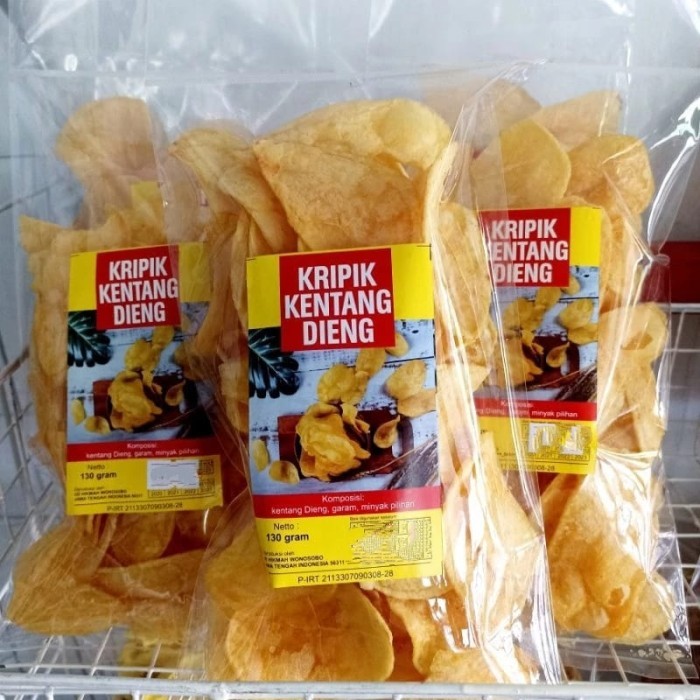 

NEW Keripik Kentang Dieng Wonosobo Kualitas Super