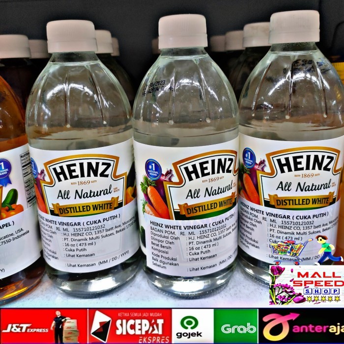 

Cuka Putih Heinz 473Ml/ Distilled White Vinegar Heinz 16 Oz