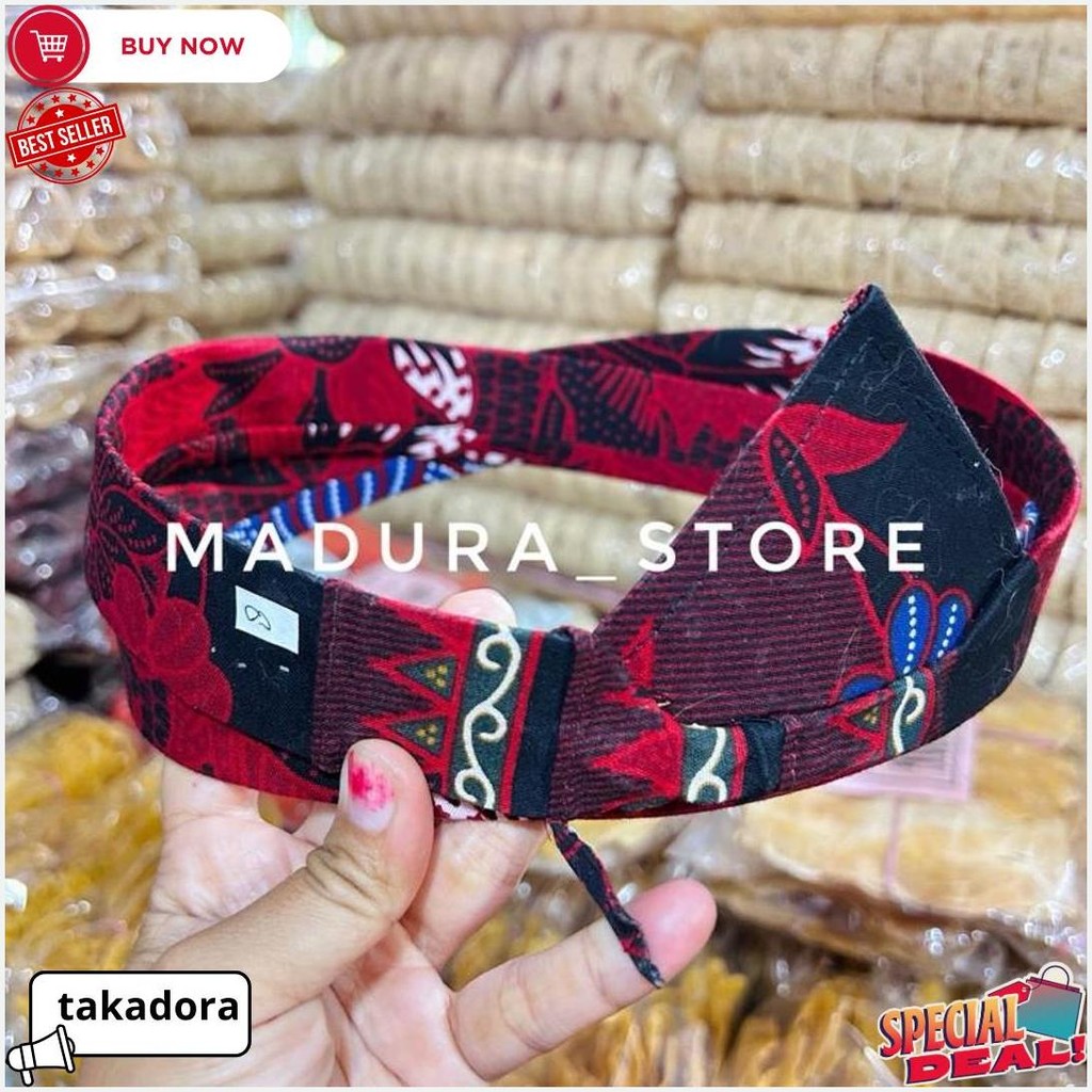 Udeng Sakera / Udeng Khas Madura Asli (Size Anak Anak Sampai Dewasa) Cod