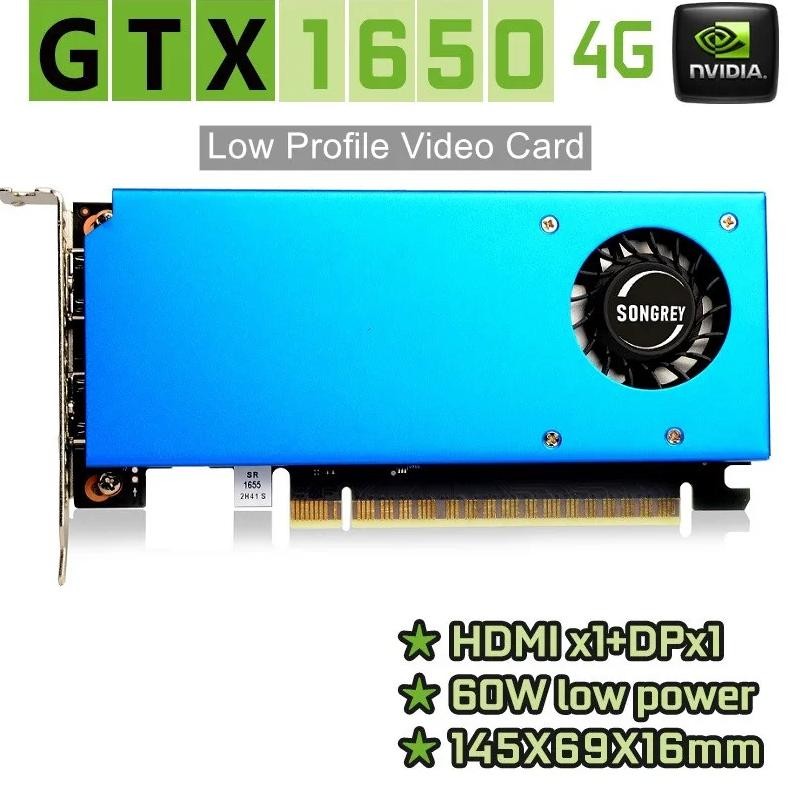 songrey gtx 1650 gtx1050ti 1050 gt 1030 rx550 4gb ,low profile graphics card,  low profile gpu ,gtx 