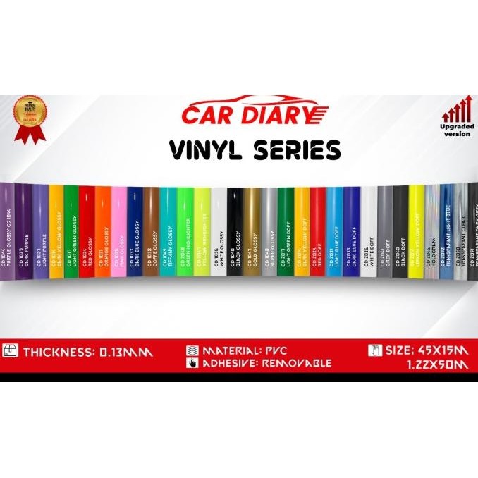 

Sale Sticker Derek Vinil / Car Diary 45Cm (Rol)